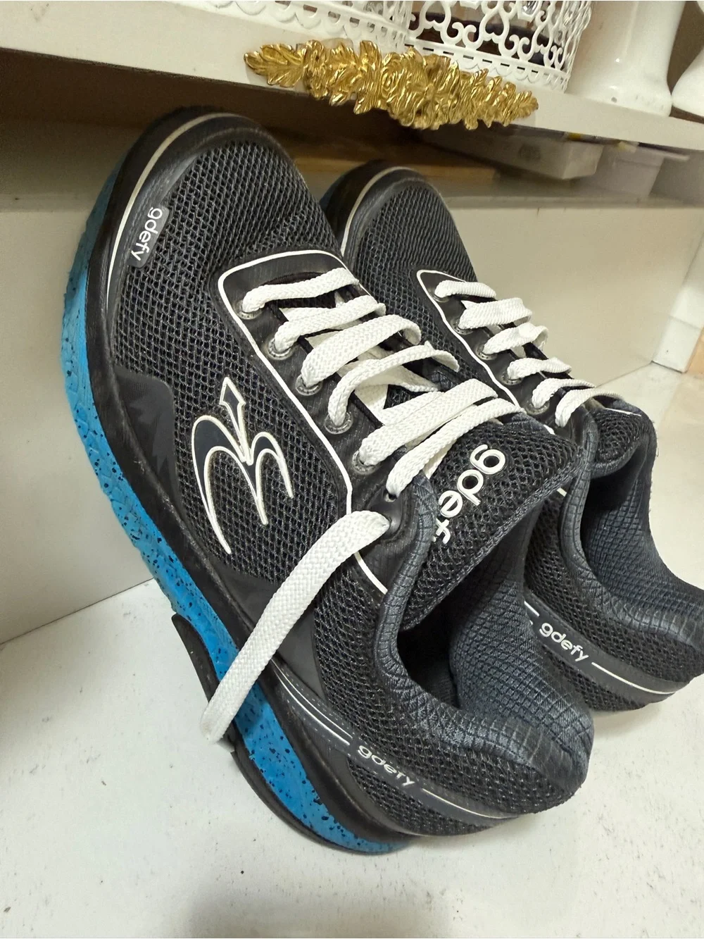 Mesh athletic walking shoes, Gravity Defyer G-Defy Mighty Walk